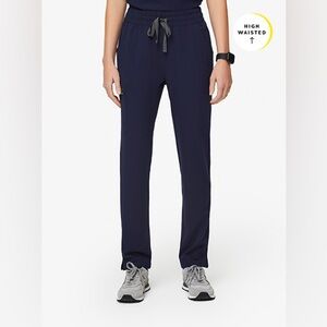 FIGS Yola High Waist Skinny Scrub Pants NAVY XS